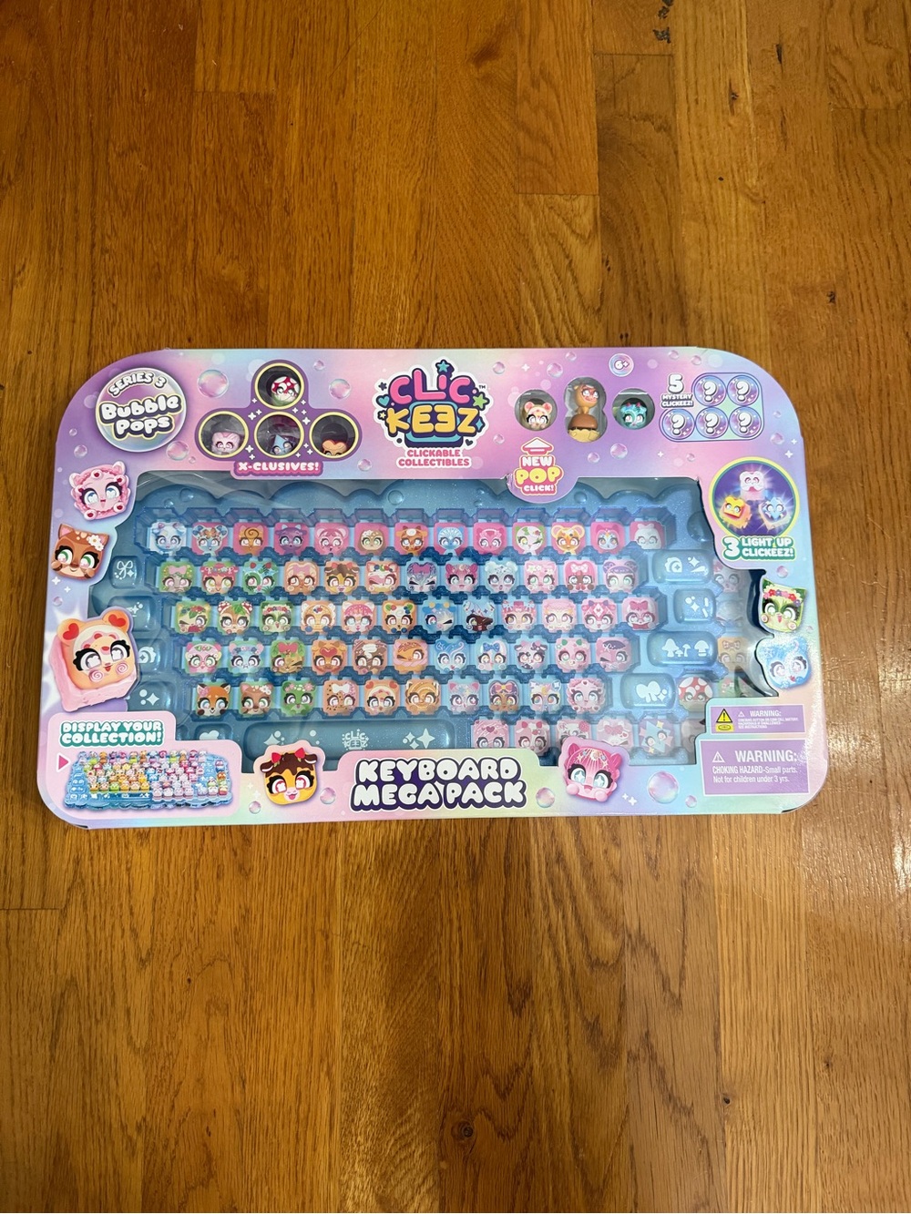 Clickeez Series 3 Keyboard Mega Pack Keyboard Case & 12 Bubble Pops